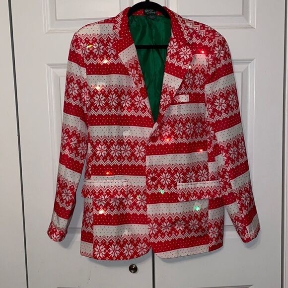 Light up Christmas jacket  - Picture 1 of 8